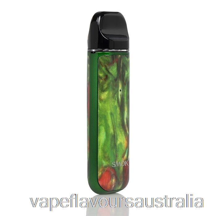 Vape Australia SMOK NOVO 2 25W Pod System Green / Red Resin